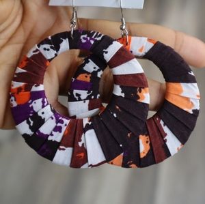 Handmade Ankara(African print) earrings